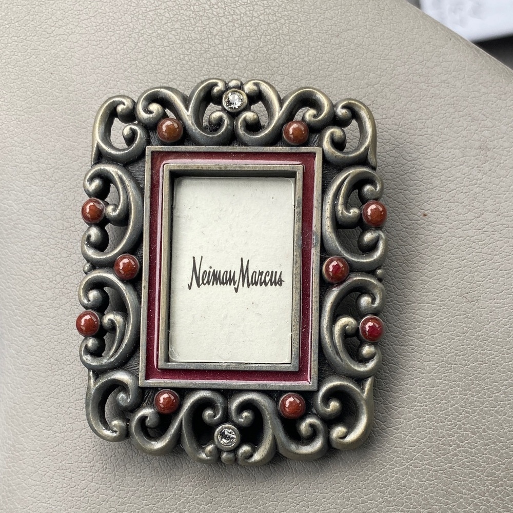 Jay Strongwater Photo Picture Frame Clip and Stand